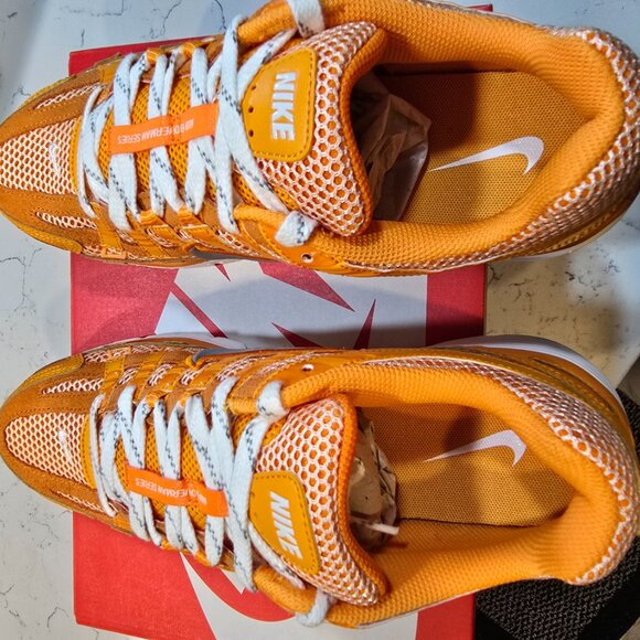 Size 10 - Men Nike P-6000 Premium Kumquat/Metallic Silver HQ3641-886 NEW - Picture 6 of 13